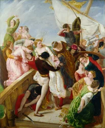 ヴェネツィアの花嫁の救助、1851年